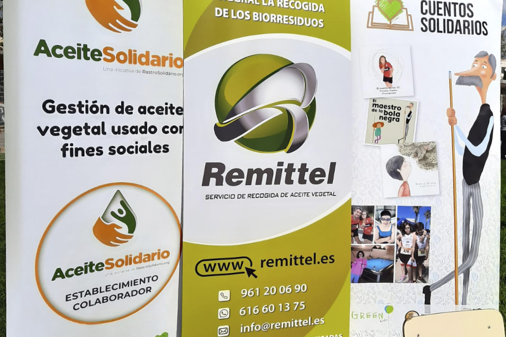 Remittel colabora con RastroSolidario y Proyecto Empar en la celebración de Sant Jordi.